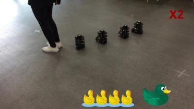 TurtleBot 3 loves to follow people.