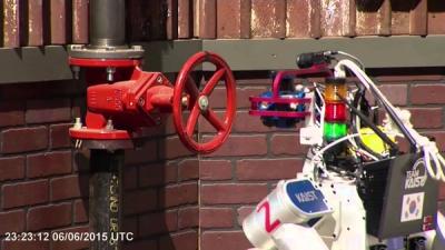DRC-Hubo completes valve task.