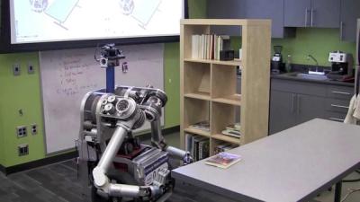 Herb, the robotic librarian.