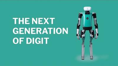 A video of a legged humanoid's technological progression.