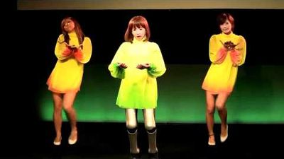 HRP-4C performing live at a trade show.