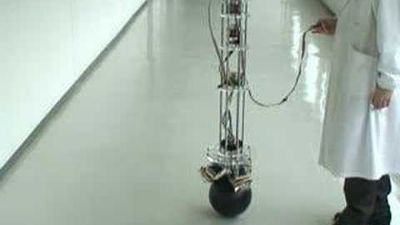 A variant of the ball-balancing robot.
