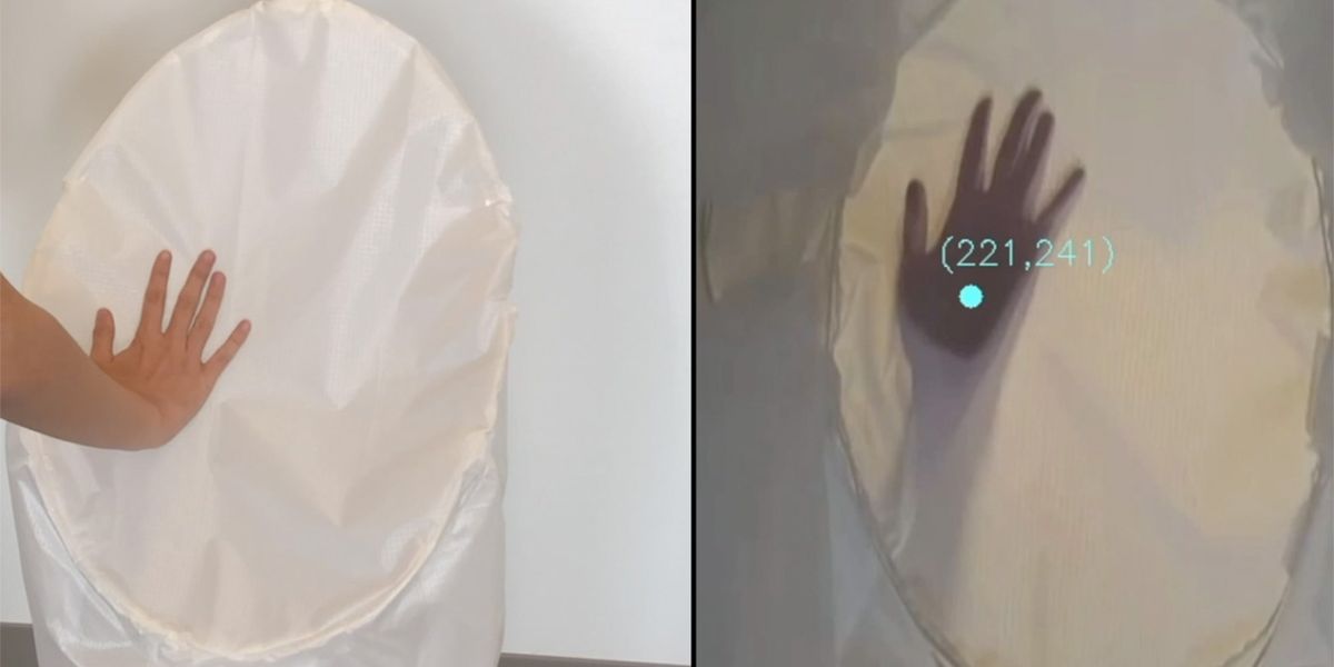 Visible Touch: How Cameras Can Help Robots Feel