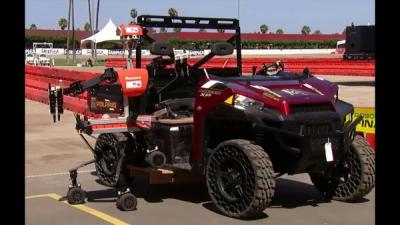 Momaro at the DARPA Robotics Challenge.