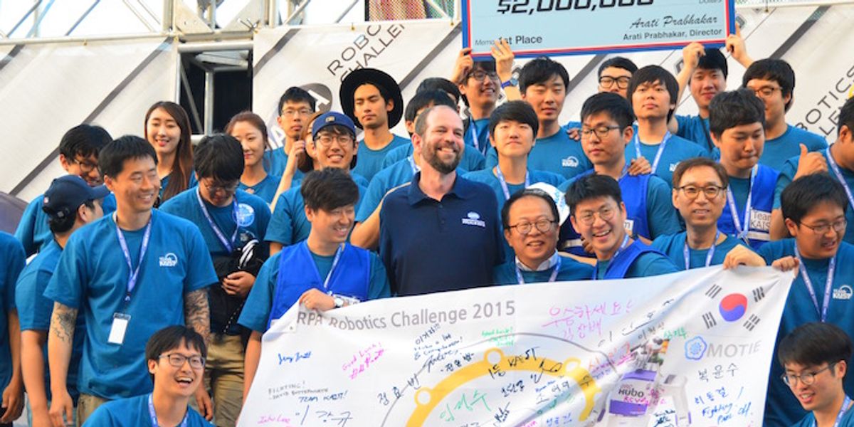Team KAIST Wins DARPA Robotics Challenge