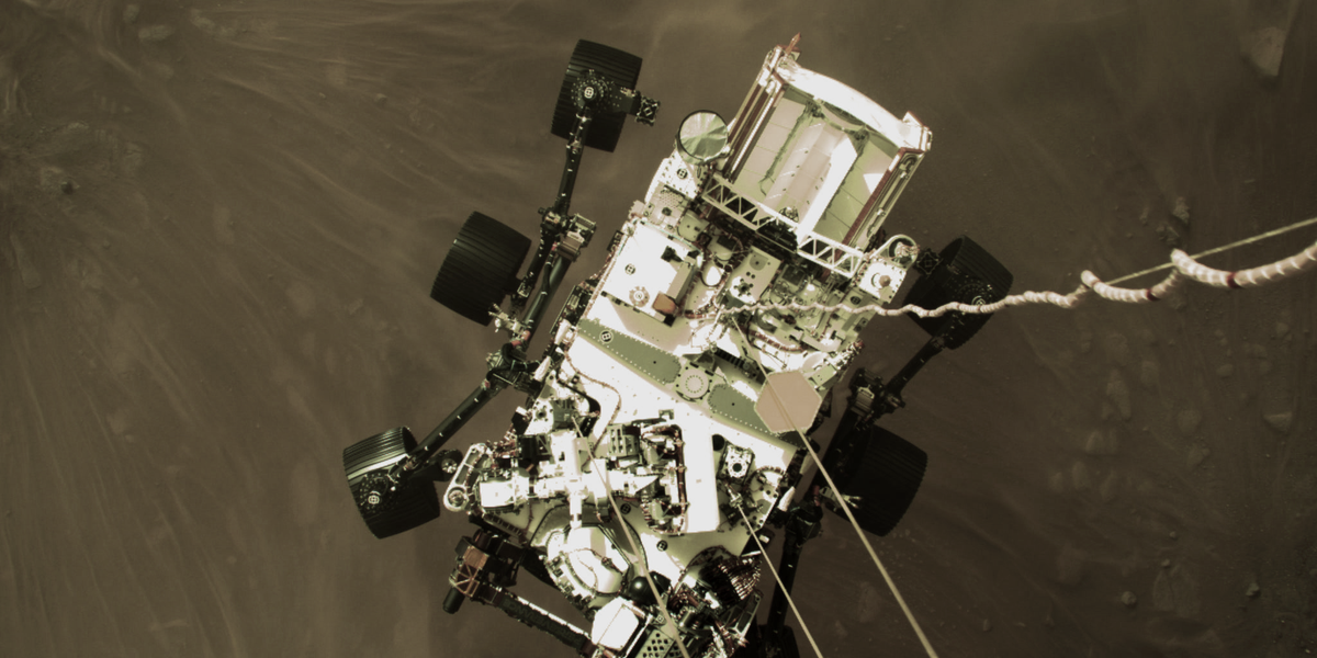Onboard Video of the Perseverance Rover Landing is the Most Incredible Thing I've Ever Seen